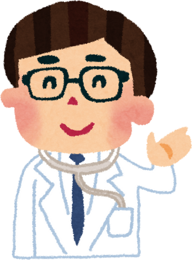 Illustration of a Smiling Doctor Giving a Thumbs Up